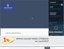 Tablet Screenshot of lokomotywa.edu.pl